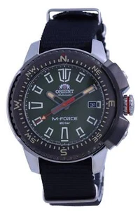Orient M-Force Green Dial Automatic RA-AC0N03E10B 200M Men's Watch - Imagen 1 de 4