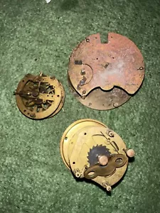 Antike Schreibtischuhrwerke - Bild 1 von 8