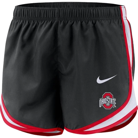 Nike Ohio State Buckeyes Womens Tempo Performance Shorts Size XL Dri-Fit NEW Cover