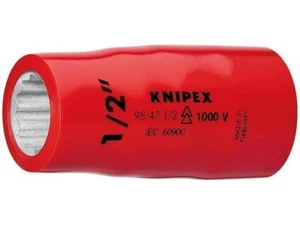 Knipex Steckschlüsseleinsatz (Doppel-Sechskant) mit Innenvierkant 1/2" - Bild 1 von 2