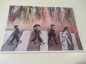 VIER JUNGS, DIE ÜBER DIE ABBEY ROAD SCHLENDERN (FOTODRUCK) - Bild 1 von 1