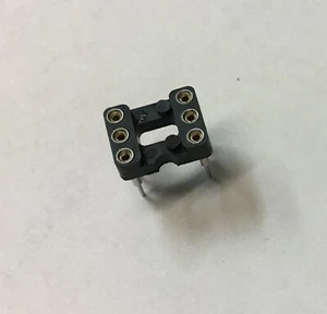 MILLMAX IC SOCKETS DIP6 0.3" ROW SPACING (10 PCS) - Picture 1 of 2