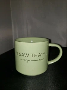 New Humorous "I SAW THAT - every mother ever" Porcelain Mug - Great gift for Mom - Picture 1 of 3
