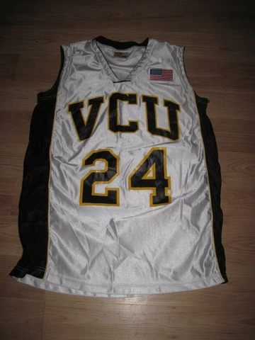 Rawlings VCU Rams Game Used Basketball Jersey/Virginia Commonwealth University Cover