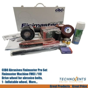 CIBO Abrasives Finimaster PRO Set FMCI/110 +Accessories+ Box - Picture 1 of 14