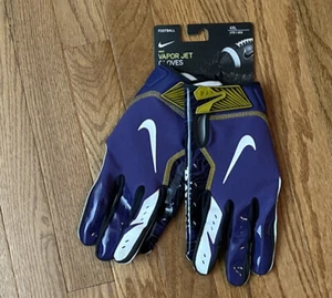 Men's Nike Baltimore Ravens Vapor Jet Football Receiver Gloves NWT 4XL XXXXL - Picture 1 of 5