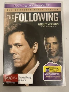 The Following - Uncut Version - Season 1 - R4, VGC, DVD, Free AU Post - Picture 1 of 5