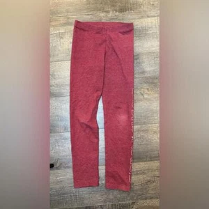 Old Navy Girls’ Burgundy Leggings - “Dream Chaser” (Size M 8) - Picture 1 of 4