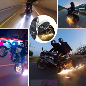 🙂 Suela de bicicleta para motocicleta dispositivo de llama efectos especiales chispa para ciclismo - Imagen 1 de 11