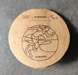 PIN RARE PIN'S BIG .. OLYMPIQUE OLYMPIC FRANCE PARIS 2024 SAMSUNG + FOLDER 3D~US - Picture 1 of 2