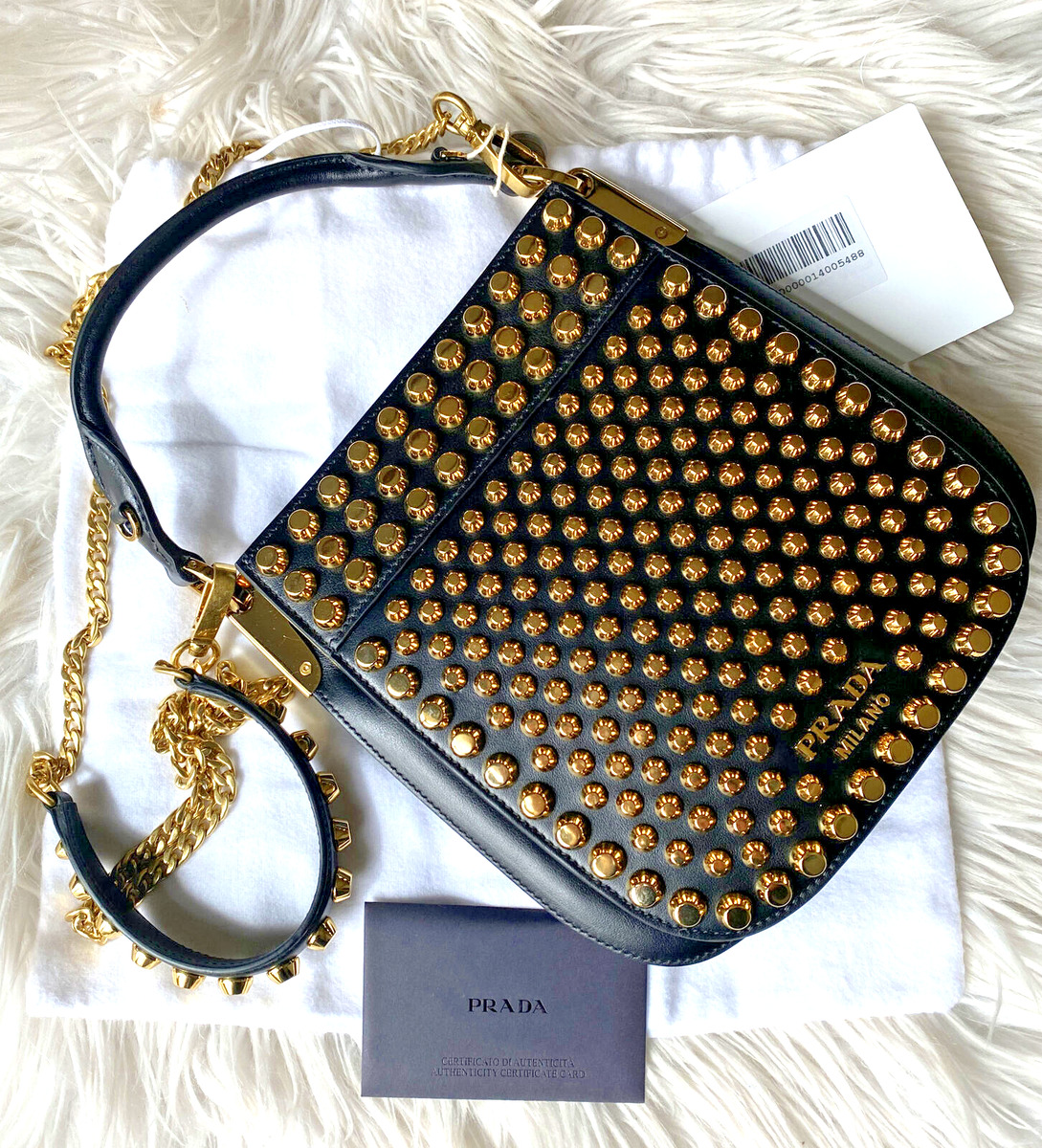 PRADA Shoulder Bags for Women with Chain Strap for sale - eBay PRADA Shoulder Bags for Women with Chain Strap for sale - eBay