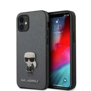 Karl Lagerfeld Metall 3D Figur Impact Case für Apple iPhone 12 Mini - Bild 1 von 5