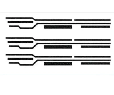 Contax 137 MA MD Light Seal 3pcs Kit replace Sponge Adhesive From Japan Film - Image 1 of 3