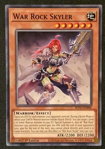 War Rock Skyler | BLVO-EN096 | Common | 1st Edition | Blazing Vortex | YuGiOh - Picture 1 of 3