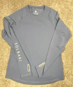 SOLBARI Oberteil Damen Shirt Blau Langarm Technischer Sonnenschutz Größe S - Bild 1 von 11