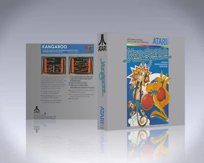 Atari 5200 Case - NO GAME - Kangaroo - Image 1 of 3