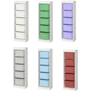 IKEA TROFAST Aufbewahrungs-Organizer 46x30x145 cm - robustes & platzsparendes Design - Bild 1 von 19
