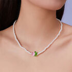 Delicate Tulip Imitation Pearl Choker Necklace Bracelet Wedding Accessories G-bp