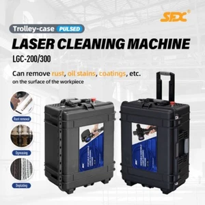 Macchina rimozione ruggine laser pulsato portatile SFX 300W USATA macchina pulizia laser - Foto 1 di 10