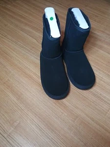 Koolaburra by UGG Stiefel schwarz Wildleder Kunstfell gefüttert - Bild 1 von 7