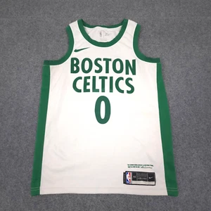 Boston Celtics Jersey Mens MEDIUM White Nike swingman NBA Jason Tatum Size M - Picture 1 of 11