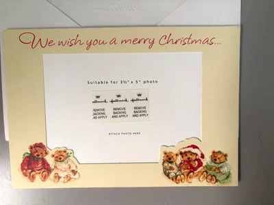 Cartões porta-foto Merry Christmas Mary Hamilton Bear Mary's Bears - Conjunto de 15 - Imagem 1 de 3