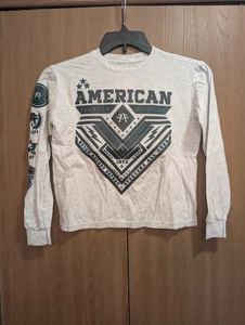 Buckle American Fighter Jungen Medium Altair Langarm T-Shirt - Bild 1 von 3