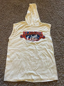 Vintage 1983 Alabama Live Cutoff T Shirt Tee Hoodie Hooded Wildcountry Inc Band - Picture 1 of 15