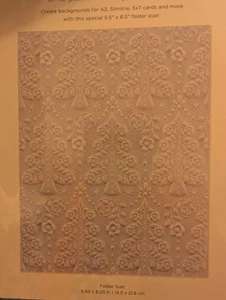 Carpeta de grabación en relieve 3d Spellbinders floración árbol de Navidad ráfaga - Imagen 1 de 3