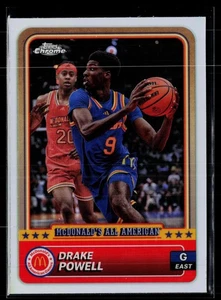 2024 Topps Chrome McDonald's #31 Drake Powell Refractor - Picture 1 of 2