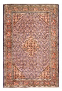 Vintage Hand-Knotted Area Rug 4'8" x 6'10" Traditional Wool Carpet - Picture 1 of 9