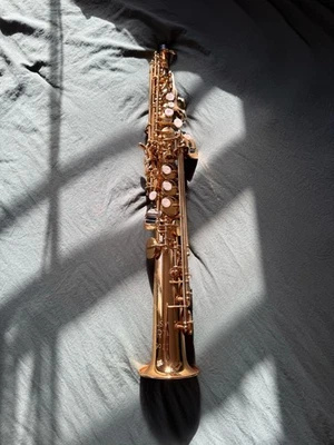 Saxofón Soprano Excelente Estado - **RÉPLICA Julius K** Con Bolsa Fusion Foto 1 de 4