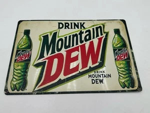 12x8 Drink Mountain Dew Vintage Blechschild Reproduktion - Bild 1 von 2
