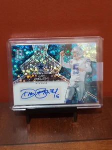 2017 Spectra Dan Bailey Auto Blue 17/50 Dallas Cowboys - Picture 1 of 4