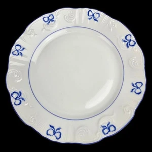 Vista Alegre Ruban blaue Schleife Bänder Salatteller ~ 8" Ersatz Portugal - Bild 1 von 4