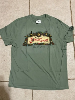 Camiseta Walt Disney World Holiday Jingle JUNGLE CRUISE Tours Navidad 2025 L Foto 1 de 2