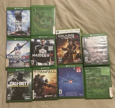 Video Game Lot Xbox 360 and Xbox One - 10 Games in total USED Games, Mixed Lot - Image 1 of 3