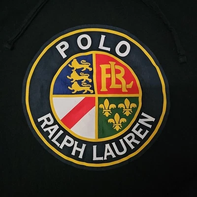 Polo Ralph Lauren Cookie Crest Sudadera con Capucha XL Ligera Camiseta con Capucha Calce Clásico Foto 1 de 4