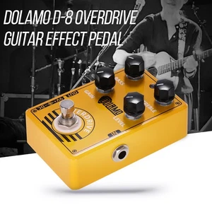 Dolamo Overdrive Electric Guitar Effect Pedal Bass Treble Gain Level Control IMF - Bild 1 von 7