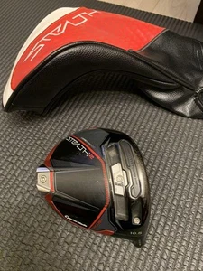 TaylorMade STEALTH 2 Plus 10.5 Driver Head Only and Head Cover Golf Mens From JP - Picture 1 of 10