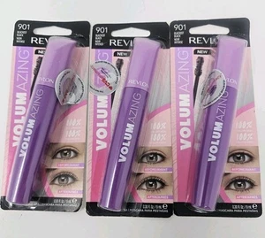 Revlon Volumazing Mascara 901 Blackest Black Pack of 3 - Picture 1 of 5