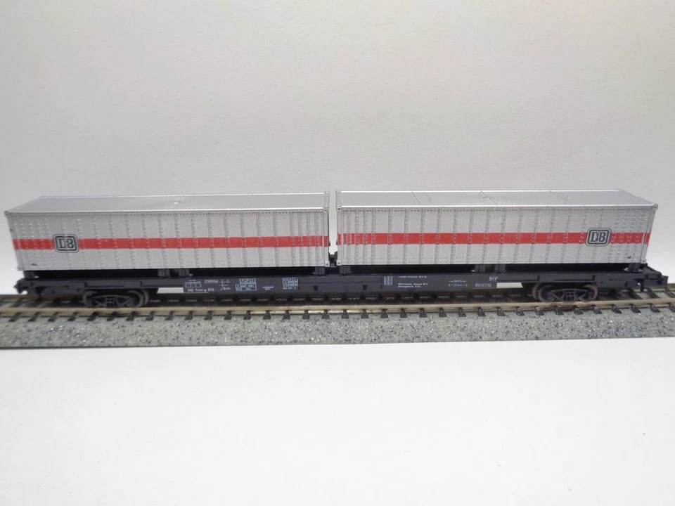 Roco N Large Container Wagon DB (14554) - Image 1 of 1