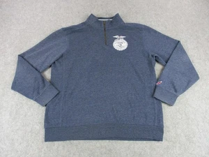Future Farmers of America Pullover Sweater Mens XL FFA Quarter Zip Agriculture - Picture 1 of 11