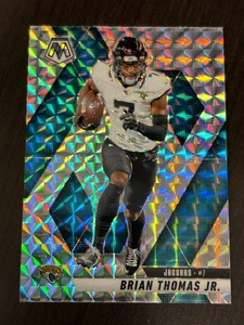 2025 Panini Mosaic Brian Thomas Jr Silver Mosaic Prizm - Jaguars - Picture 1 of 2