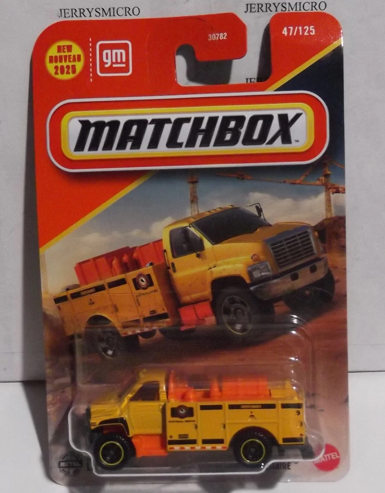 Camión utilitario Matchbox GMC 3500 en amarillo #47125 Foto 1 de 1