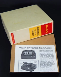 EASTMAN KODAK CAROUSEL STACK LOADER GRAVITY FEED SYSTEM 40 SLIDES 2" BOXED! - Picture 1 of 7