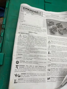 ENERPAC PAMG3402NB Turbo II Air Hydraulic Pump, 4-way Manual Valve NEW! - Picture 1 of 3