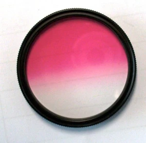 FILTRO HOYA DIAMETRO 55 MM gradual color PINK - Imagen 1 de 2