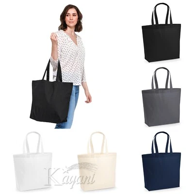 WESTFORD MILL PREMIUM COTTON MAXI BAG Tote Large Handle Shopper Grocery Shopping Bag Printable