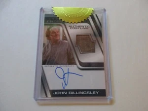 Star Trek Enterprise Archives Series 2 Heroes & Villains BILLINGSLEY Autograph - Picture 1 of 1